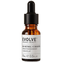 EVOLVE ORGANIC BEAUTY, Augalinio retinolio ir vitamino C serumas, 15 ml