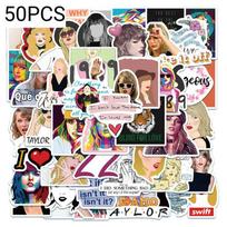 Taylor Swift Music Album Collection Stickers Waterproof Diy For Luggage Guitar Skateboard Phone Case Water Bottle StyleA