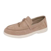 K Doudou shoes men's and women's new season breathable one-pedal lazy foot casual shoes 36 chaki
