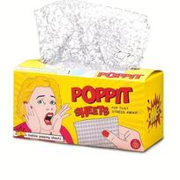 Press Pinch Burst Mini Bubble Wrap Bubble Paper Film Poppit Stress Sheets  Boys Girls geltona