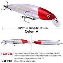Masalas plūduriuojantis Minnow 16cm 40g Bionic Masalas plastikinis kietas masalas žuvies masalas ilgo nuotolio pakaba