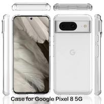 Atsparus smūgiams skaidrus dėklas, skirtas Google Pixel 8 7 6 Pro 7A 6A 5A 4A 5G 4 3A 3 XL Pixel7 Pixel6 Pixel8 Pro permatomas dėklas TPU dangtelis Google Pixel 8
