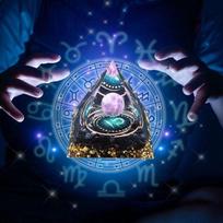 Piramidės Orgonito Svarstyklės ir ametisto žvaigždynas Zodiako Svarstyklės