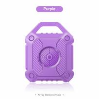 Dėklas Apple Airtag laikikliui, lokatoriui, apsauginis dangtelis Airtag, atsparus vandeniui, apsaugantis nuo pametimo, nuo įbrėžimų, su raktų pakabuko priedais For Apple AirTag Case