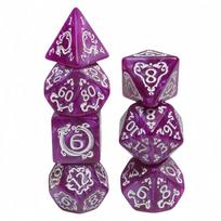 DND Dice Set 7piece Polyhedral Dice with Dragon Pattern for D&D RPG Role Playing Table Game