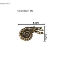 Simuliacinės Nautilus Figūrėlės Miniatiūros Žalvarinis Jūros Gyvūnas Maža Statulėlė Arbatos Augintinis Stalo Ornamentas Namų Dekoracijos Aksesuarai Žaislas