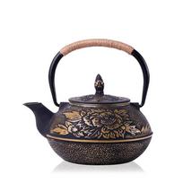 SCAONORCH japoniškas geležinis arbatinukas su nerūdijančio plieno sieteliu, ketaus arbatinukas, arbatos virdulys verdančiam vandeniui, ulong arbata, 900 ml