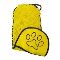 1PC pet cat absorbent towel dog bath towel golden hair blanket large absorbent quick-drying teddy small dog bath Thick - Chenier Pet Bath Towel geltona