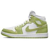 Air Jordan 1 Mid Se 'Green Python' Women's Jordan DV2959-113 37.5 beige