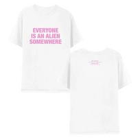 Coldplay Everyone Is An Alien Somewhere Music of the Spheres Tour 2025 Reprint Unisex T-Shirt XXXXL