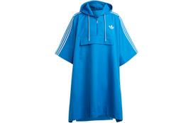 Adidas Originals SS23 Adicolor 70-ųjų Striukės Vyriškos Ryškiai Mėlynos Su Gobtuvu Vidutinio Stiliaus Kita IP6977 XS