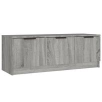TV Stand in Grey Sonoma 102 x 35 x 36.5 cm Particleboard