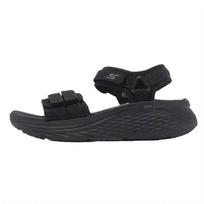 Skechers Max Cushioning Elite 2 Moteriškos Juodos Viensaitės Basutės Komfortiškos Stilingos Minimalistinės 141617-BBK 35