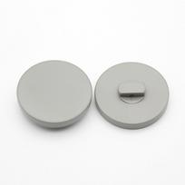 White Windbreaker Diy Resin Shank Button Spray Paint Buttons Sewing Material Accessories Decorative 20mm pilka