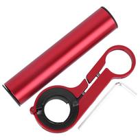 Handlebar Extension Bracket Multifunction 10cm Extender  Light Flashlight Support Clip C Red