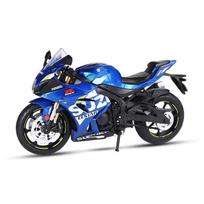 1/12 Suzuki GSX1000R Motorcycle Model Alloy Die Cast Motorcycle Ornaments Boys Toy Birthday Gift mėlyna