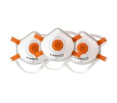 Respiratorius NEO FFP3, su vožtuvu, 3 vnt., CE