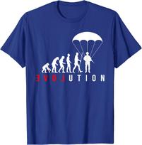Paratroop Paratrooper Soldier Love Evolution TShirt Short Sleeve Casual 100 Cotton Shirt S