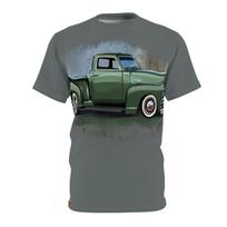 47 Chevrolet thriftmaster Amerikietiškas sunkvežimis tėčio dovana Unisex kirpimo ir siuvimo marškinėliai (AOP) M