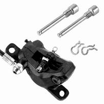 2 Sets M4 Threaded Disc Brake Caliper Bolts Titanium Alloy Brake Caliper Screws  for Mountain Bike sidabras