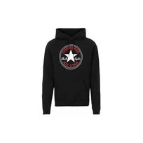 Converse Go to All Star Sweatshirts Unisex Black Hooded Moderate Regular 10025470-A01 M
