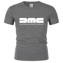 mens short sleeve t shirt DMC DeLorean - Mens T-Shirt Back To The Future Film fashion tee-shirt male summer tops S
