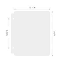 Polaroid Small Flip Album: 3-6 Inch Photo & Card Storage with Loose-Leaf Design