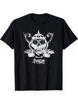 Adventure Times Skull Face T-Shirt S juoda
