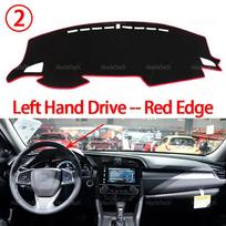 For Honda Civic 10th 2016 2017 2018 2019 2020 Car Dashboard Cover Dash Board Mat Carpet Pad Sunshade Cape Cushion