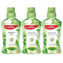 Colgate Jasmine Green Tea Mouthwash 500ml x3