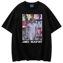 James Beaufort T Shirt Unisex Aesthetic Maxton Hall The World Between Us Tshirt Unisex High Quality Vintage Cotton Tees Shirts Tops S