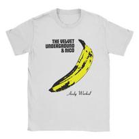 „The Velvet Underground“ marškinėliai vyrams, juokingi marškinėliai su apvalia kaklu, trumpomis rankovėmis, palaidinės su grafiniais paveikslėliais S juoda
