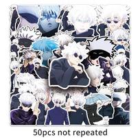 Generic Jujutsu Kaisen Gojo Satoru Stickers 50pcs 100pcs Set Cute Cartoon Diy Decals For Diary Laptop Anime Fans Peripheral Gift