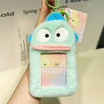 Original Cartoon Cute Pet Animal Academy Card Holder Keychain Plush Accessories Fish