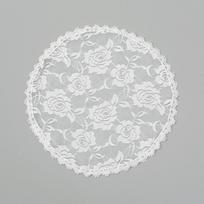 Soft Comfortable Rose Lace Veil Romantic Bohemia Floral Head Cover Round Spanish Style Bandana Catholic Church