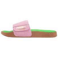 Puma Leadcat 2.0 Lengvi Patogūs Anti-Friction Šlepetės Unisex šlepetės Rožinė Auksinė Žalia 399041-02 35.5 pink