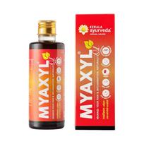 Kerala Ayurveda Myaxyl Oil 200 Ml Fast Absorbing Ayurvedic Oil For Joint Muscle And Back Comfort Care beige