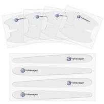 Volkswagen VW 8vnt Automobilio Durų Rankenėlių Lipdukai Skaidri Apsauginė Plėvelė Volkswagen GTI Passat Polo Magotan Golf R-Line Je