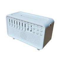 Velmina White Noise Machine with 8 Soothing Sounds, Portable Bluetooth Sound Box for Sleep & Relaxation (180mm, USB Rechargeable)