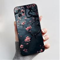 For ZTE V40 Pro 9046 Case Black Jelly Soft Silicone TPU Butterfly Flowers Pattern Phone Casing For ZTE Blade V40 Pro Back Cover ZTE Blade V40 Pro