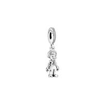 Pandora Disney Pinokio pakabukas Vyriški aksesuarai Sidabrinis 797489CZ Silver,F