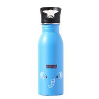 500ml Travel Bottle Sports Water Cup Straight Drink Bicycle Kettle Outdoor Sports Pot Stainless Steel Water Bottle 401-500ml juoda