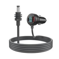 Mini Power Cable 12V-24V Socket Adapter To DC Power Cable with Type-C Port and Voltmeter 16.4Ft 200cm juoda