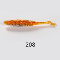 NOEBY PVC Spiral T-tail Soft Lure for Bass, Pike, and Perch Jigging. 7.5cm/4g-6 pcs