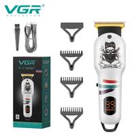 Original VGR V-971 Retro Professional Oil Head Clipper Hair Trimmer Cordless Haircut Machine Electric Clipper Carved Hair Clipper Trimmer for Men juoda