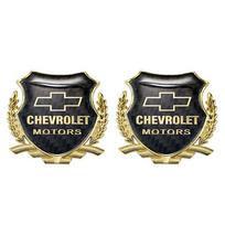2 vnt. Automobilio logotipo metalinis lipdukas Langas Bagažinė Emblema Priedai Chevrolet Corvette Montana TrailBlazer Silverado Traverse Camaro