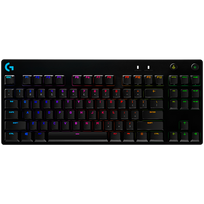 LOGITECH G PRO X TKL LIGHTSPEED Mechanical Gaming Keyboard - BLACK - US International - Tactile