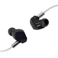 Final A5000 Japanese Audio Brand Dynamic DU IEM Type Plug - Soft, High-Purity Silver-Plated Cable, High-Precision f-CORE Driver, Earphones, 2-Pin juoda