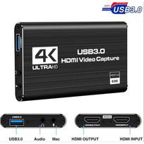 USB 3.0 4K HDMI vaizdo įrašymo kortelė žaidimams ir tiesioginei transliacijai