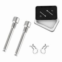 2 Sets 31mm Length Disc Brake Caliper Bolts M4 Threaded Brake Caliper Screws  for Road Bicycle sidabras